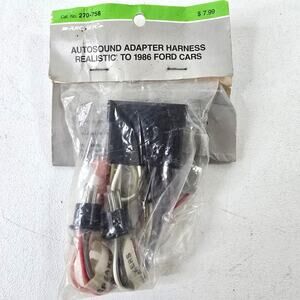 Radio Shack Autosound Realistic Radio Adapter to 1986 Ford Cars #270-758
